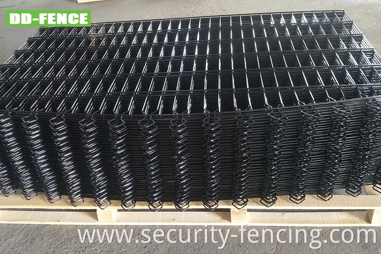 868 656 Double Horizontal Metal Wire Welded Arch Top Deco Double Wire Mesh Fence for Garden Road Pedestrian Park Factory School Residential